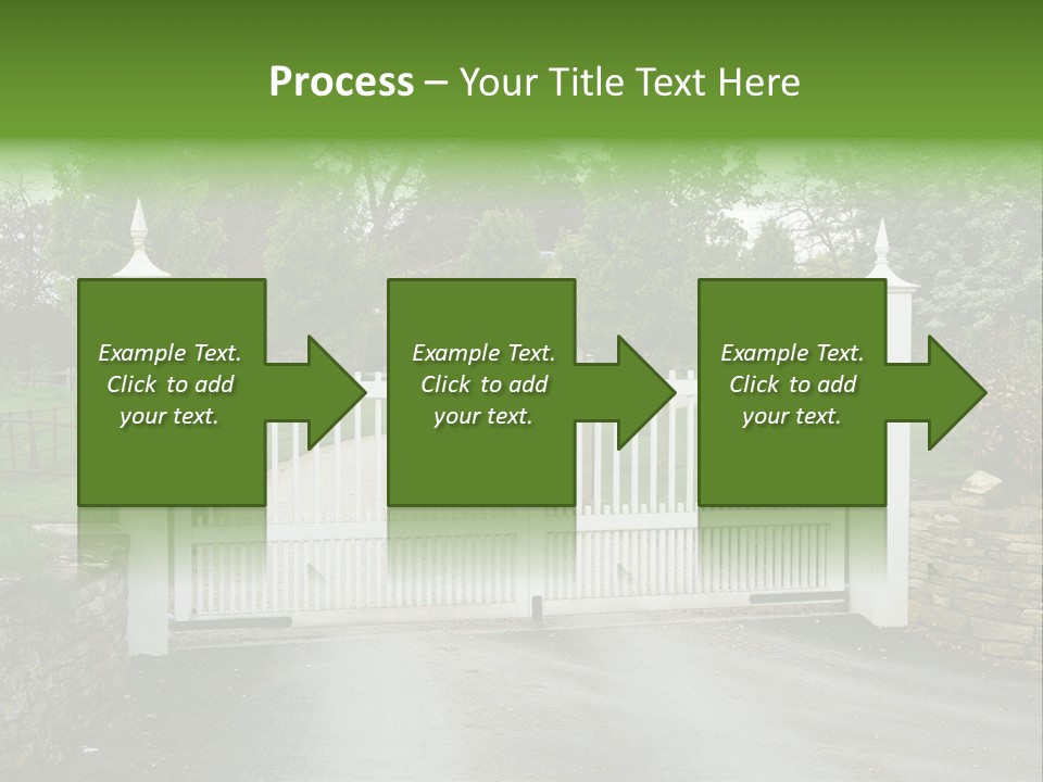 Hotel Metal Ornamental PowerPoint Template