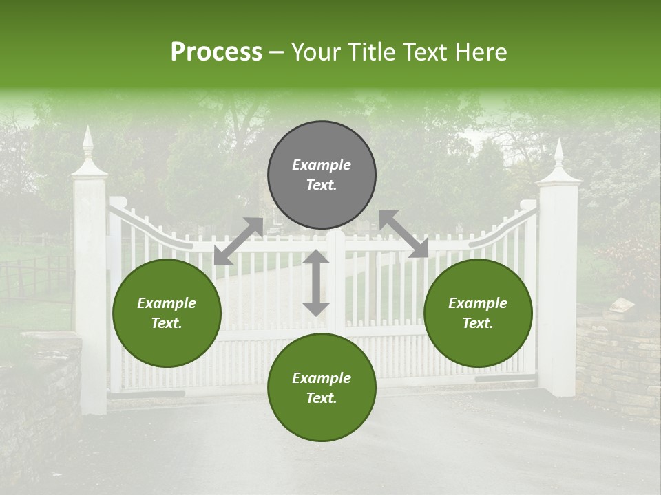 Hotel Metal Ornamental PowerPoint Template