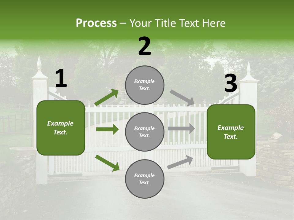 Hotel Metal Ornamental PowerPoint Template