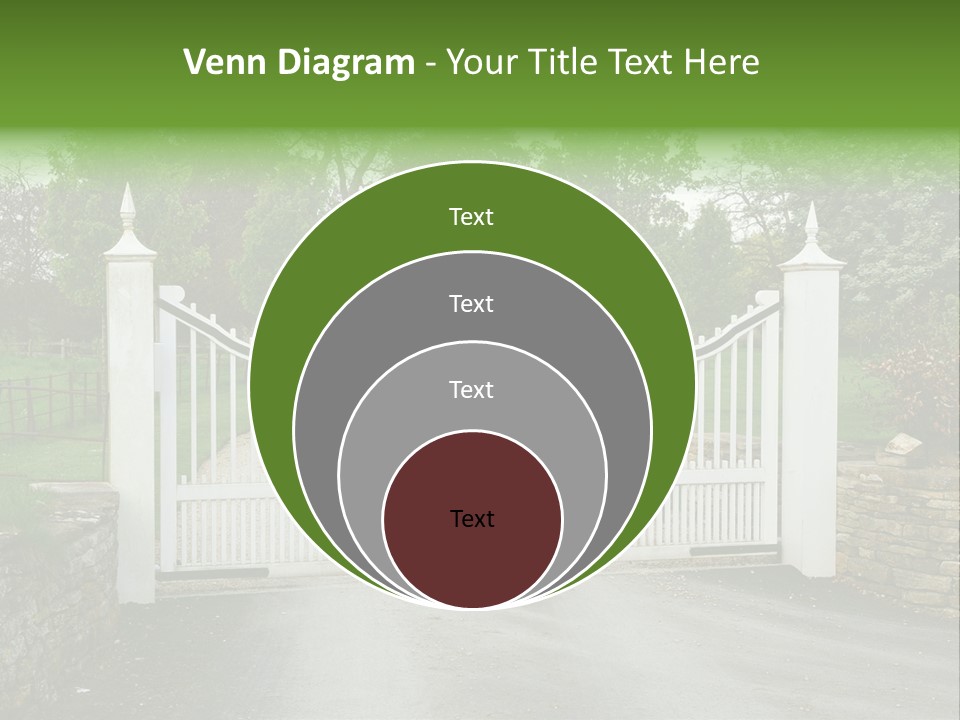 Hotel Metal Ornamental PowerPoint Template