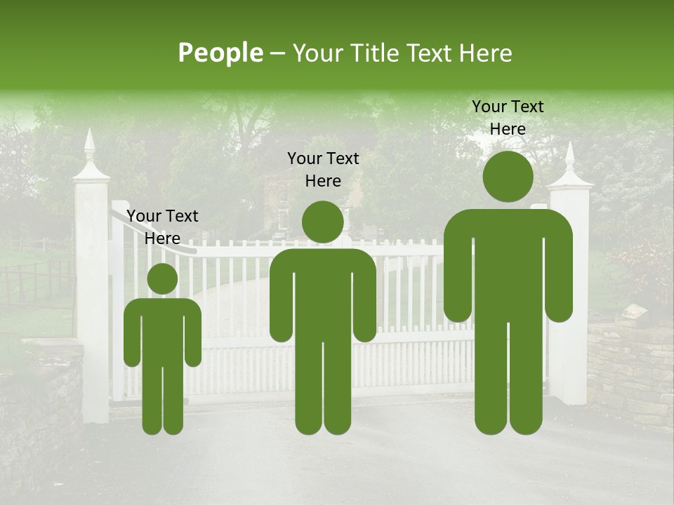 Hotel Metal Ornamental PowerPoint Template