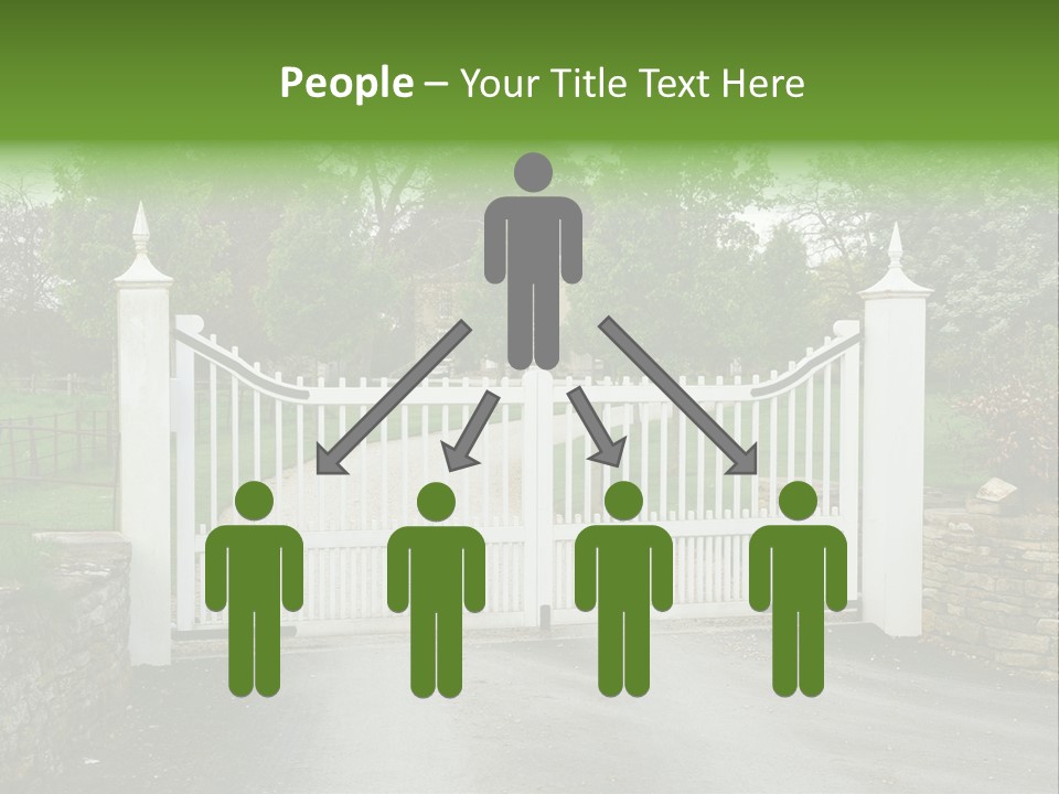 Hotel Metal Ornamental PowerPoint Template