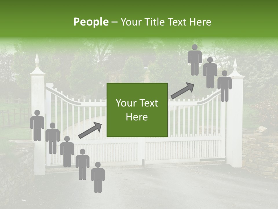 Hotel Metal Ornamental PowerPoint Template