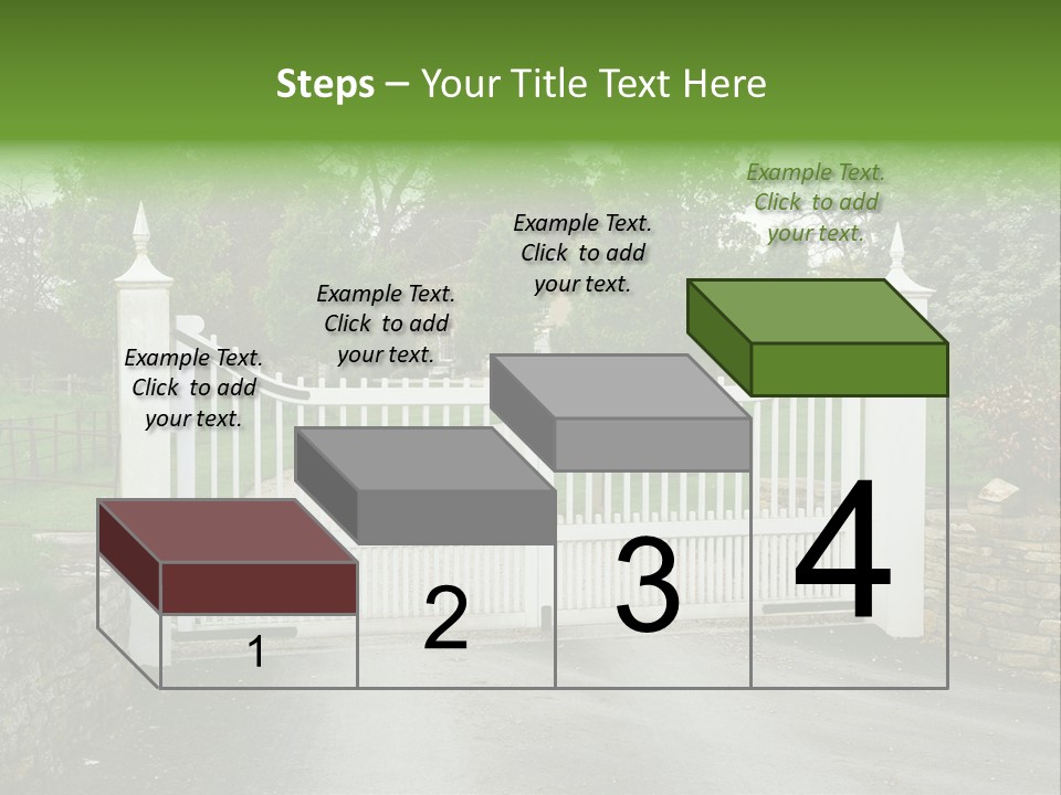 Hotel Metal Ornamental PowerPoint Template