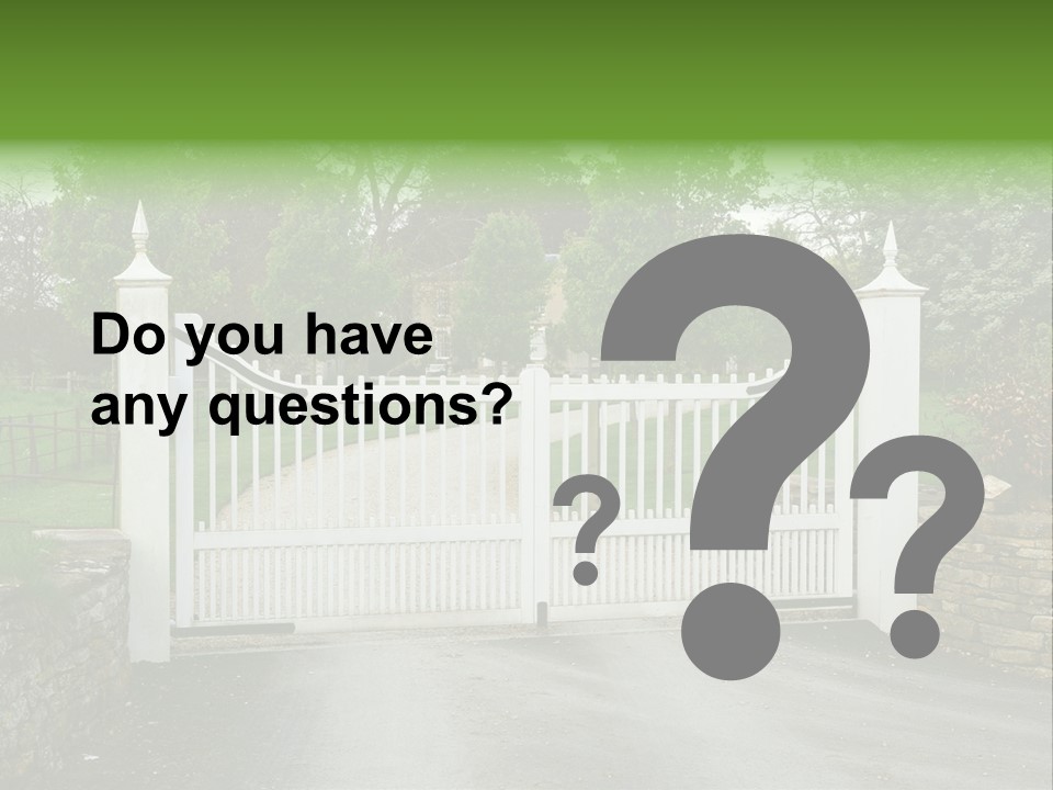 Hotel Metal Ornamental PowerPoint Template