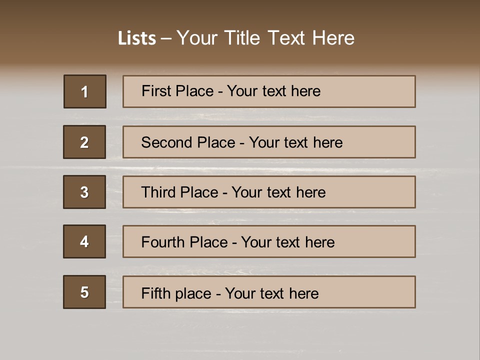 Messy Abstract Weathered PowerPoint Template