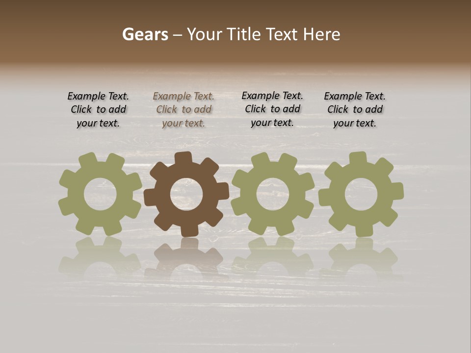 Messy Abstract Weathered PowerPoint Template