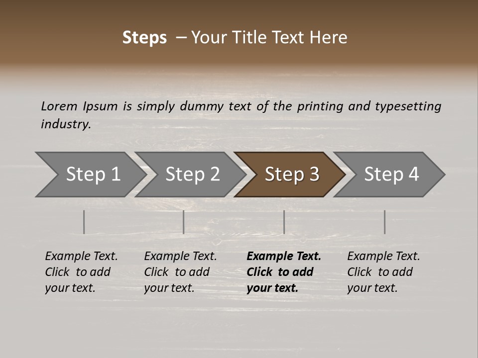 Messy Abstract Weathered PowerPoint Template