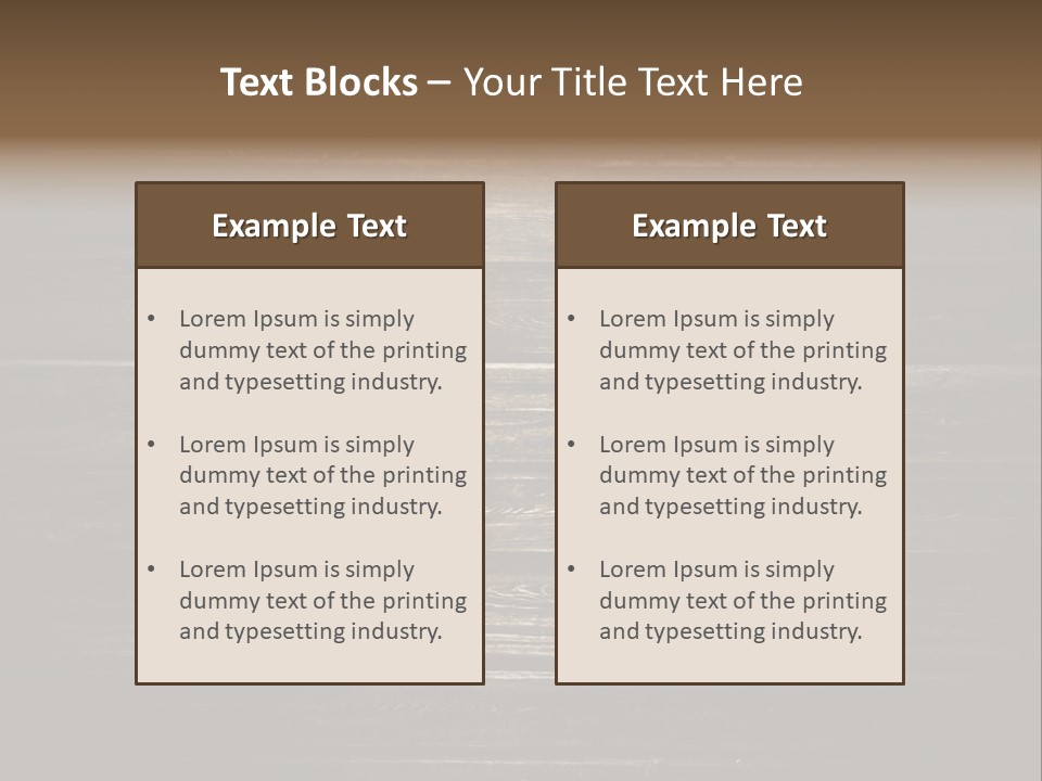 Messy Abstract Weathered PowerPoint Template