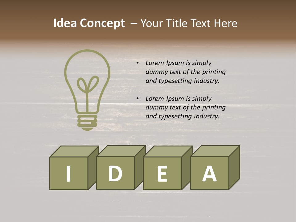 Messy Abstract Weathered PowerPoint Template