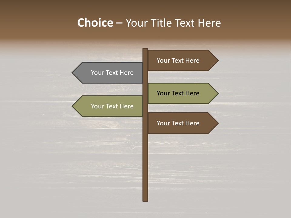 Messy Abstract Weathered PowerPoint Template