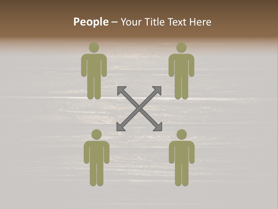 Messy Abstract Weathered PowerPoint Template