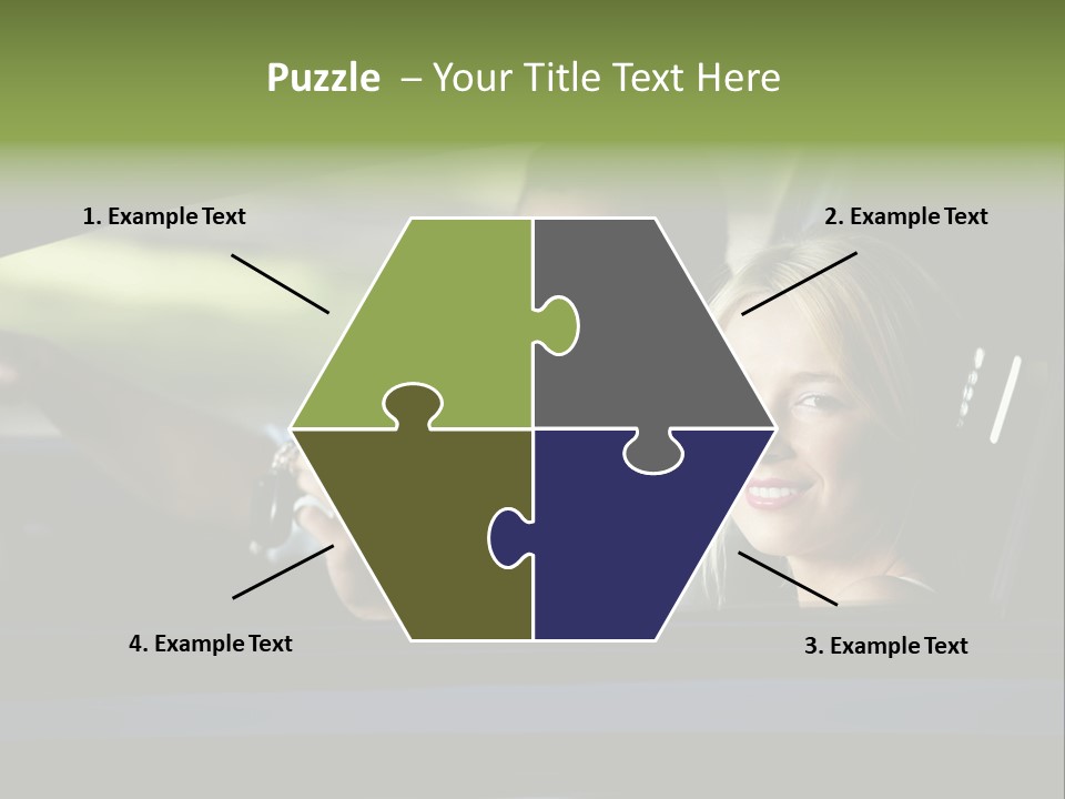 People Traveling Smiling PowerPoint Template