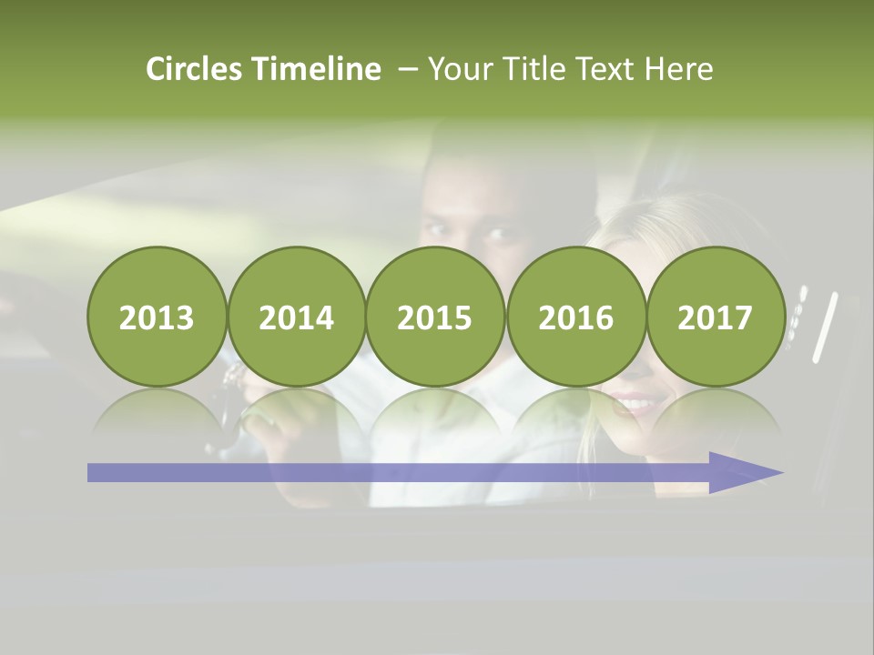 People Traveling Smiling PowerPoint Template