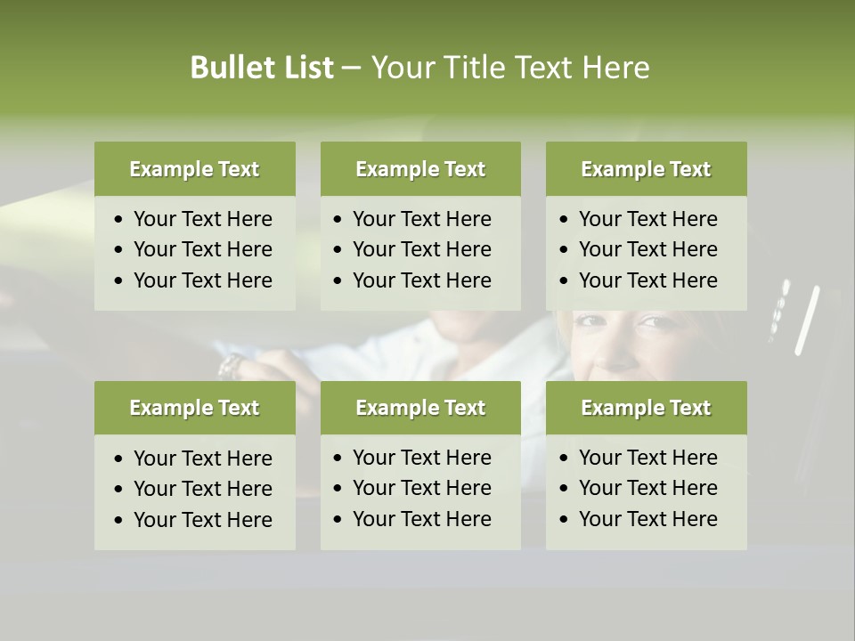 People Traveling Smiling PowerPoint Template