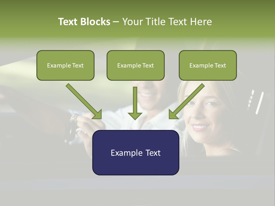 People Traveling Smiling PowerPoint Template
