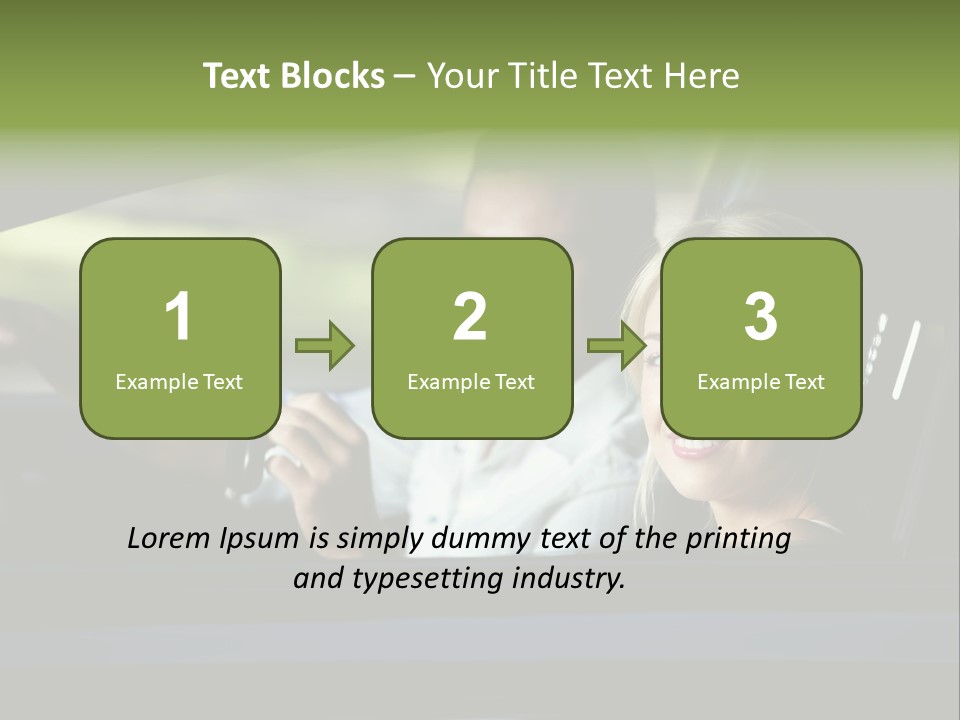 People Traveling Smiling PowerPoint Template