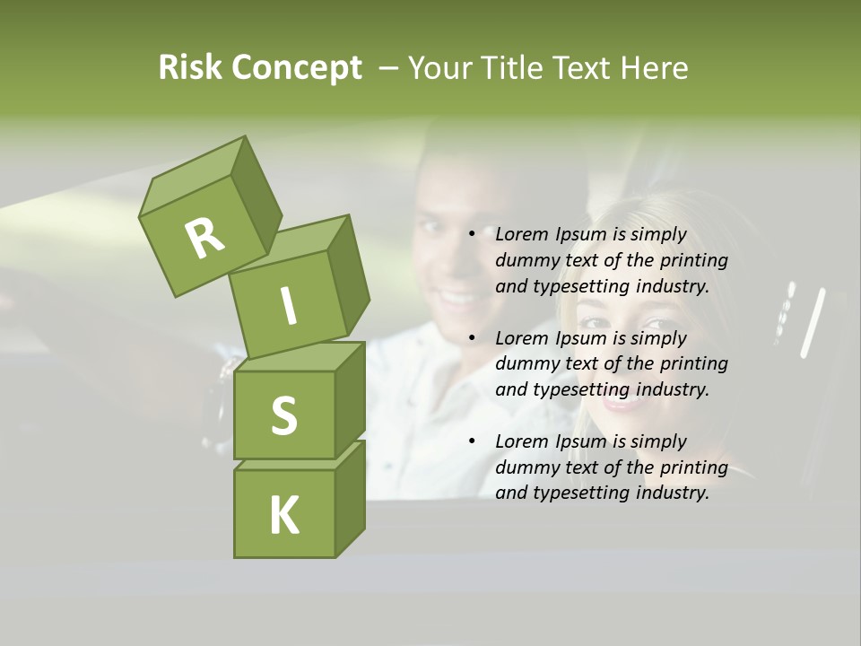 People Traveling Smiling PowerPoint Template