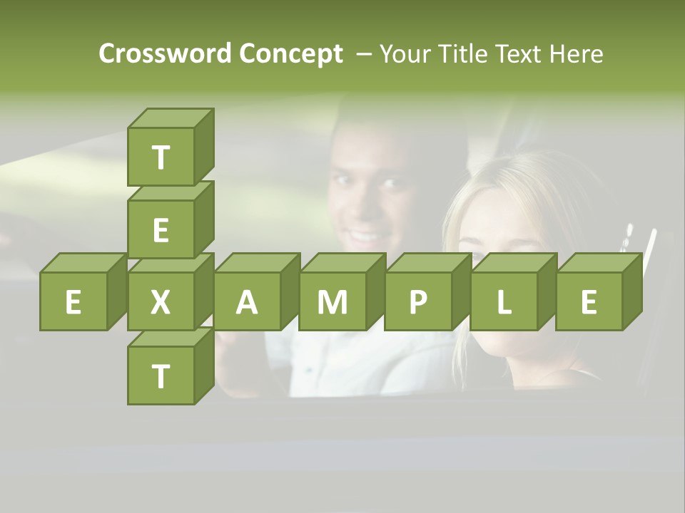 People Traveling Smiling PowerPoint Template