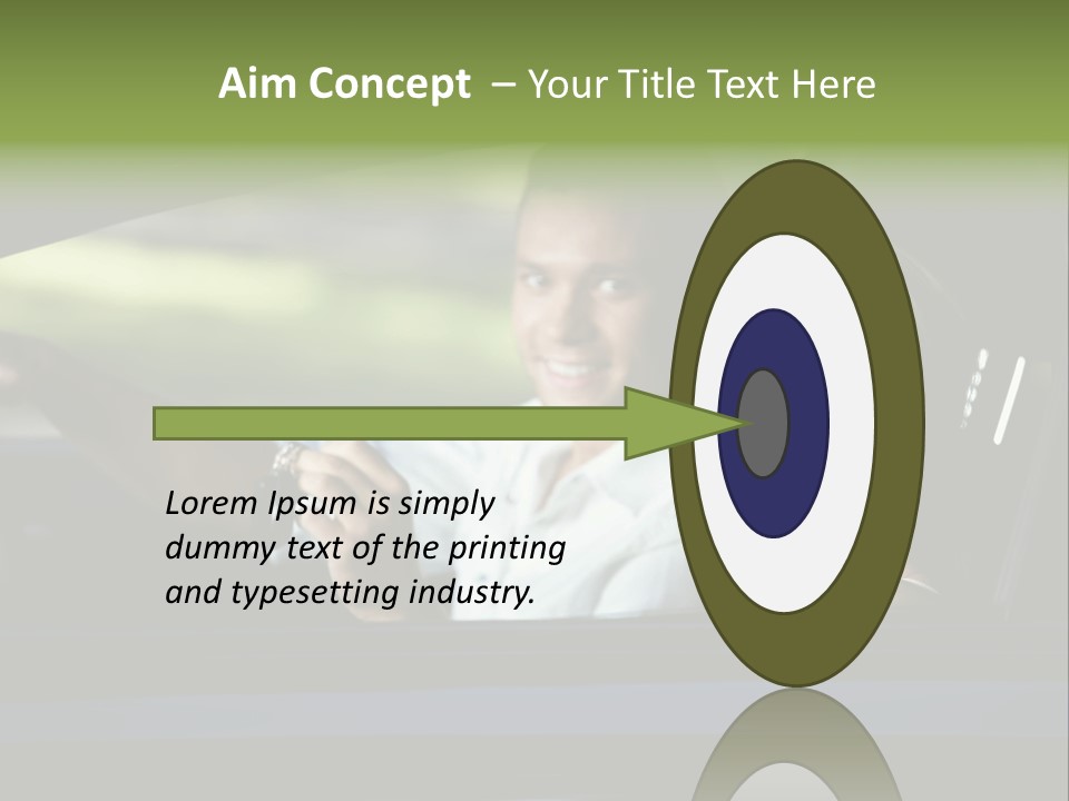 People Traveling Smiling PowerPoint Template