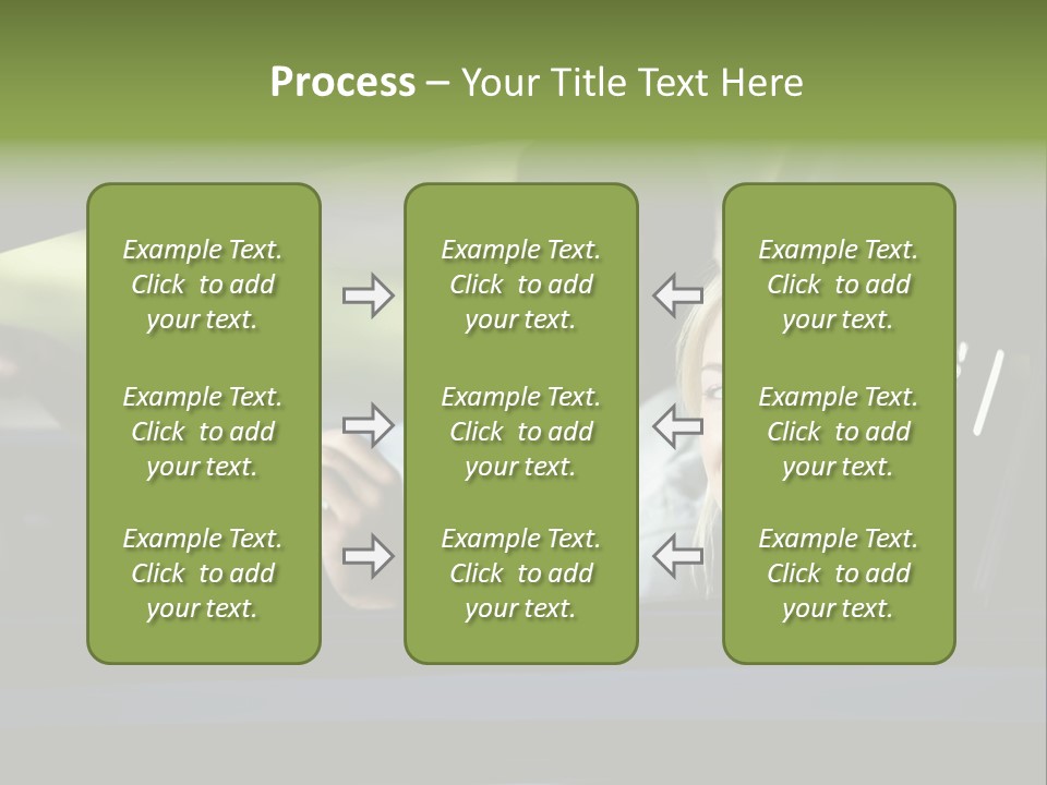 People Traveling Smiling PowerPoint Template
