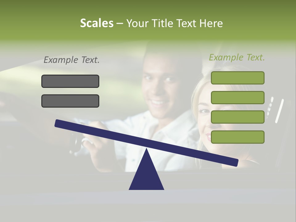 People Traveling Smiling PowerPoint Template