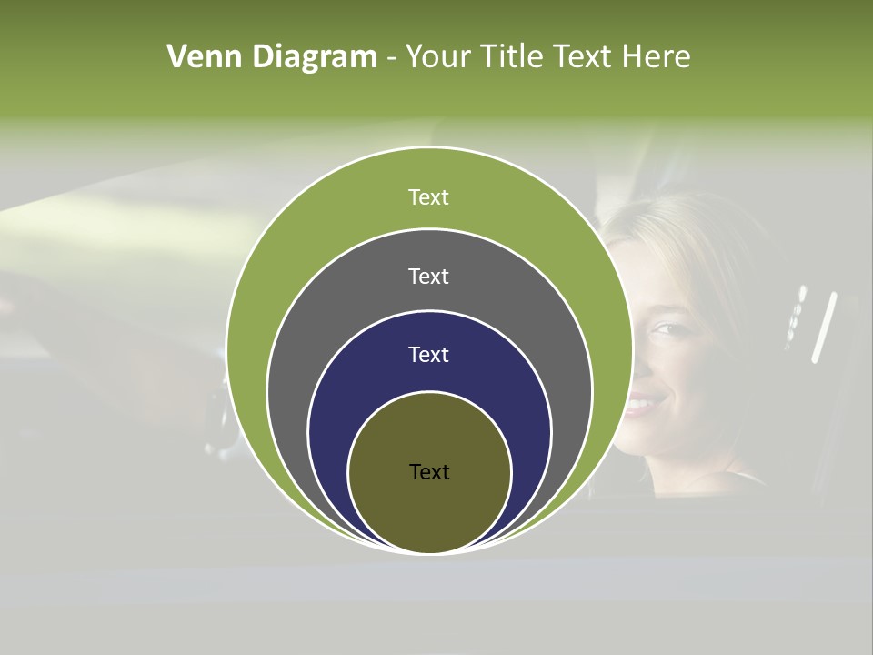 People Traveling Smiling PowerPoint Template