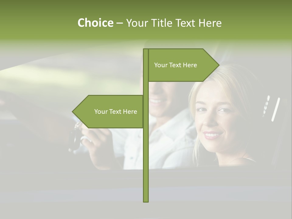 People Traveling Smiling PowerPoint Template