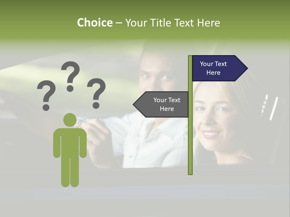 People Traveling Smiling PowerPoint Template