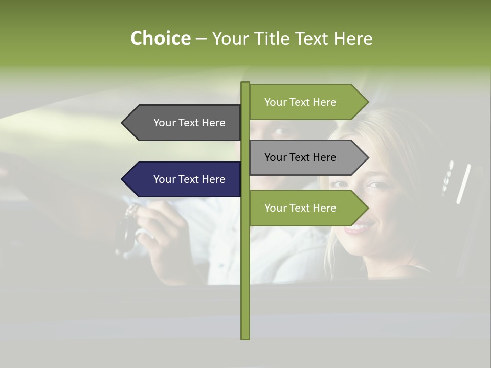 People Traveling Smiling PowerPoint Template