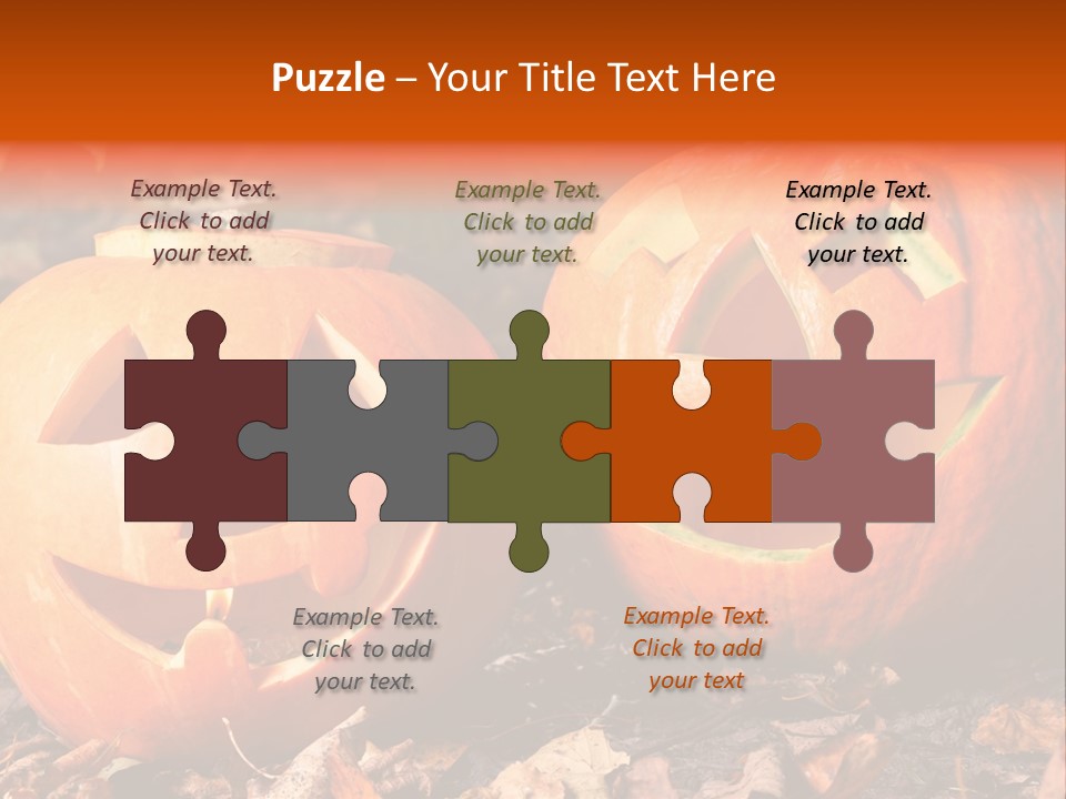 Park Smile Spooky PowerPoint Template