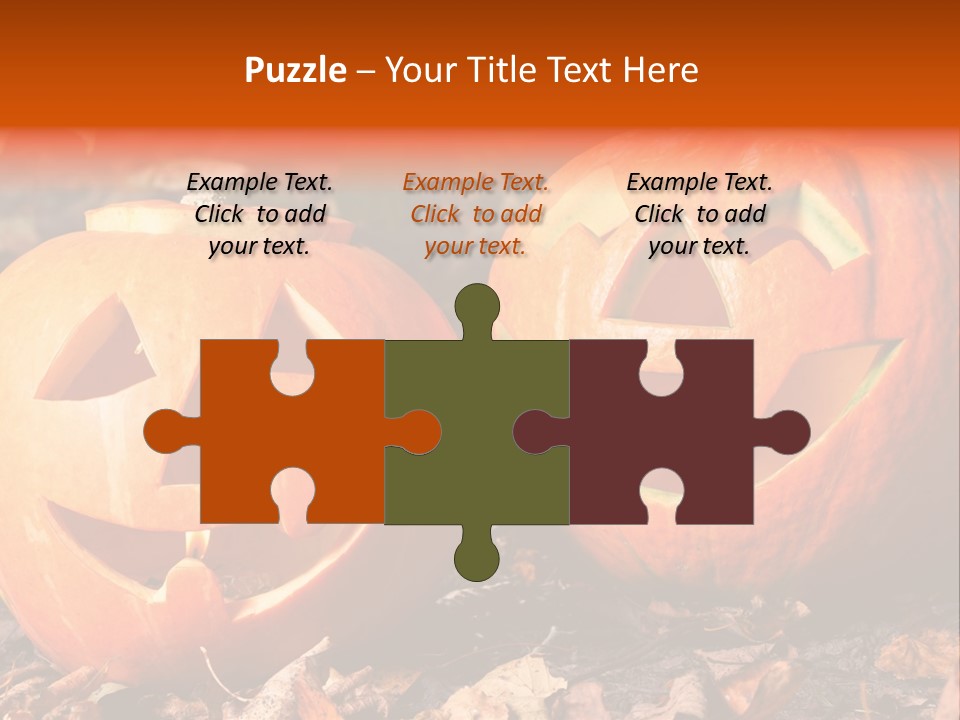 Park Smile Spooky PowerPoint Template