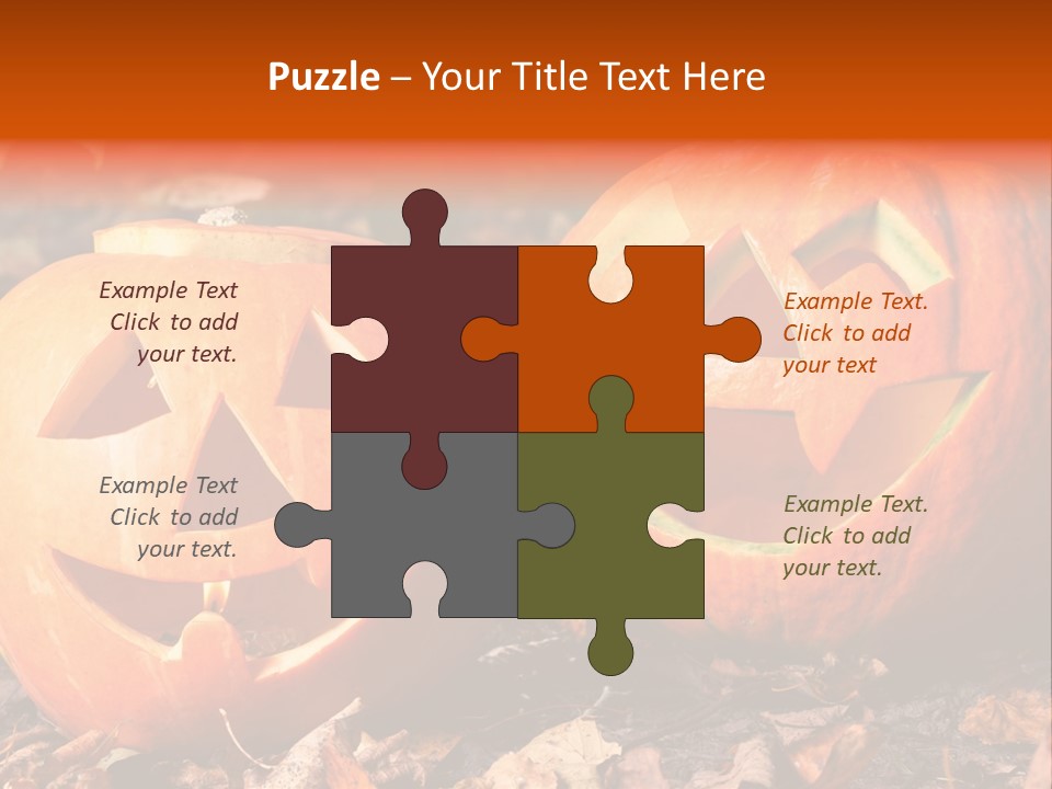 Park Smile Spooky PowerPoint Template