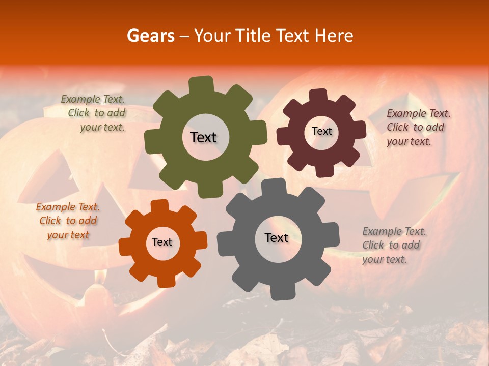 Park Smile Spooky PowerPoint Template