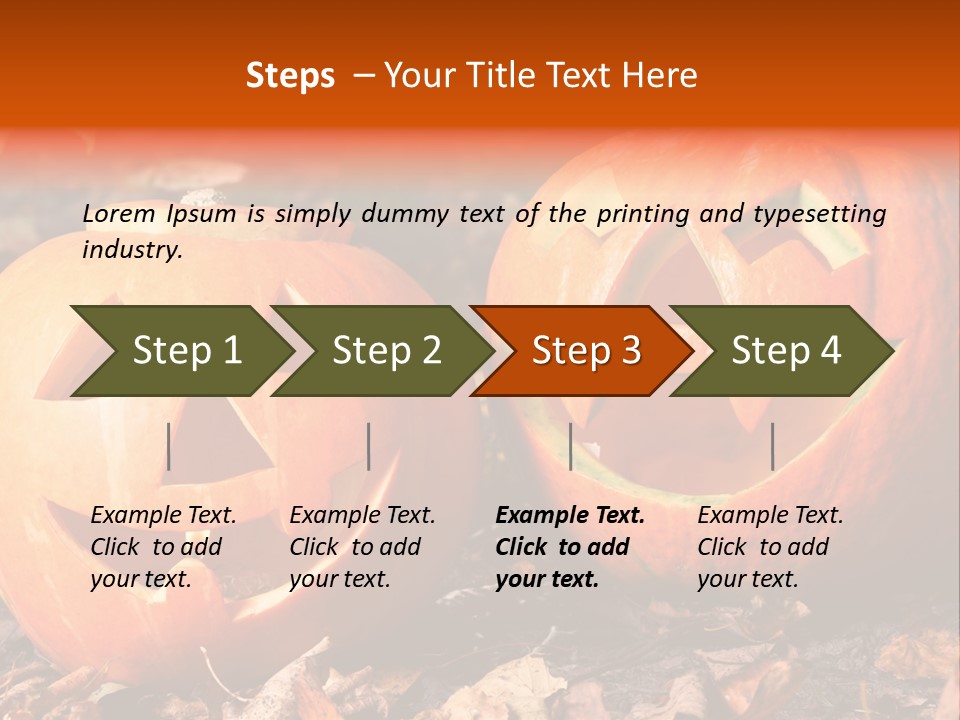 Park Smile Spooky PowerPoint Template