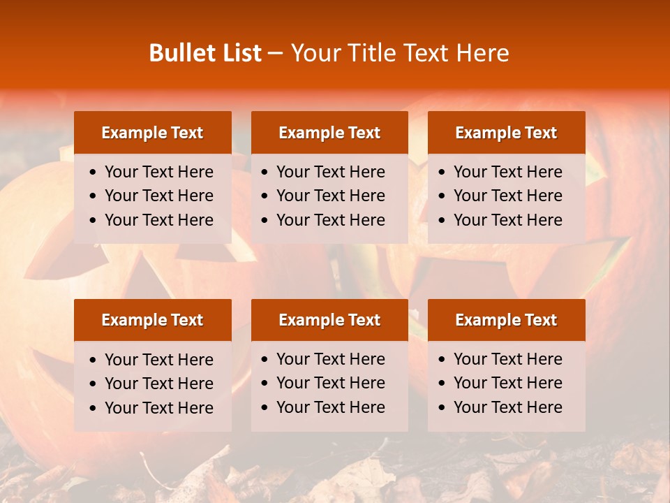 Park Smile Spooky PowerPoint Template