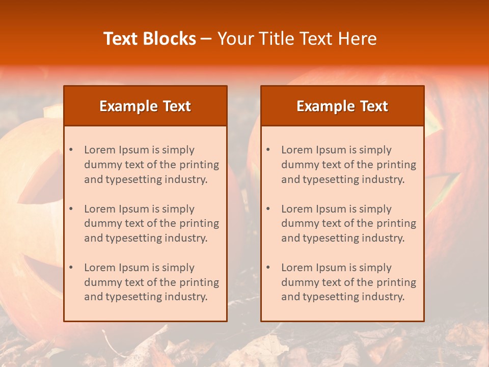 Park Smile Spooky PowerPoint Template