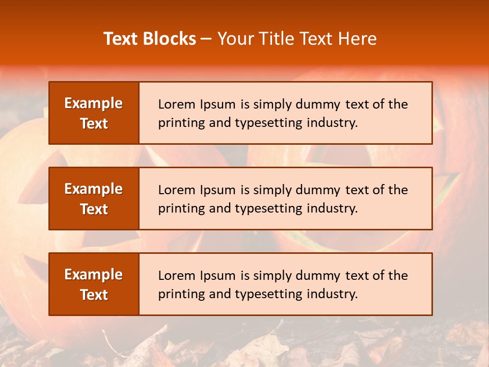 Park Smile Spooky PowerPoint Template