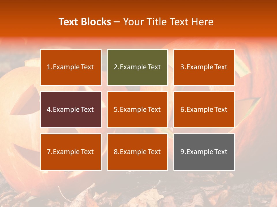 Park Smile Spooky PowerPoint Template