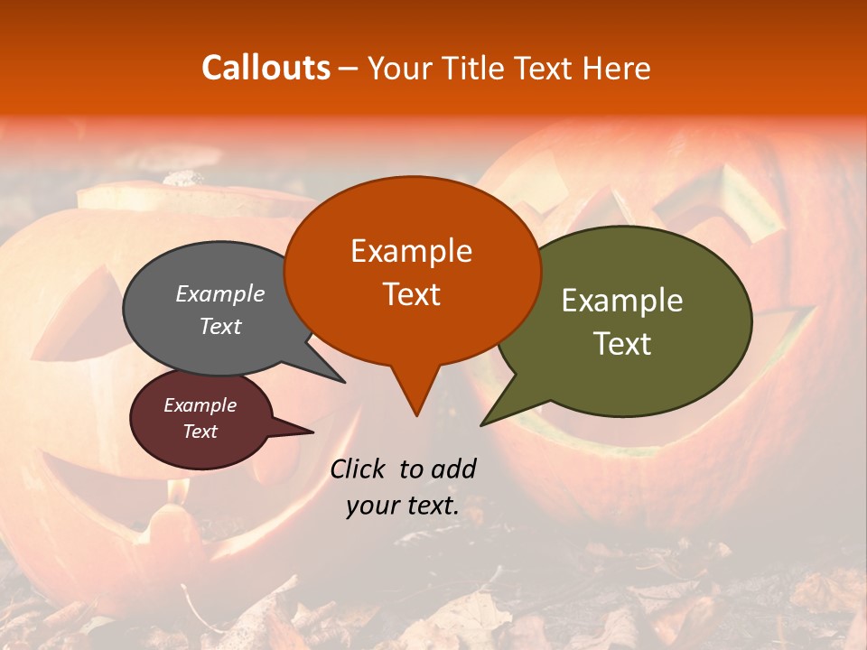 Park Smile Spooky PowerPoint Template