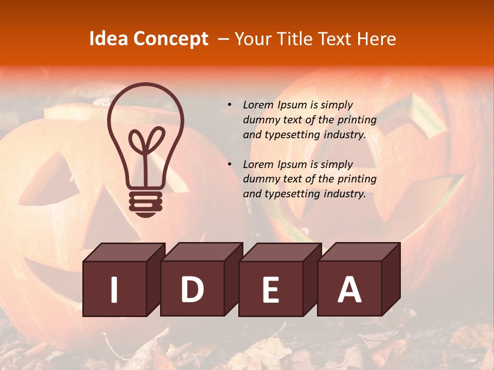 Park Smile Spooky PowerPoint Template