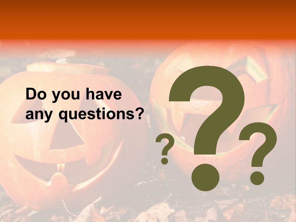 Park Smile Spooky PowerPoint Template