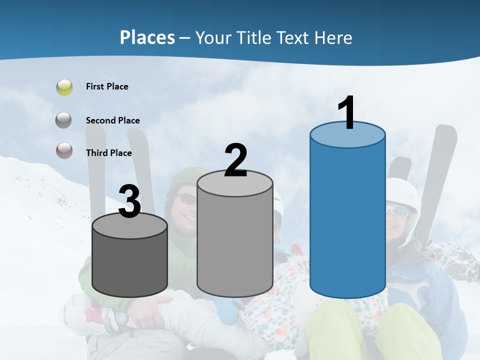 Cold Sun Woman PowerPoint Template