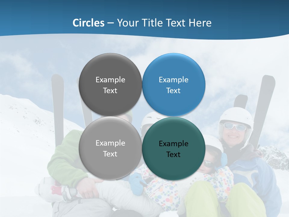 Cold Sun Woman PowerPoint Template