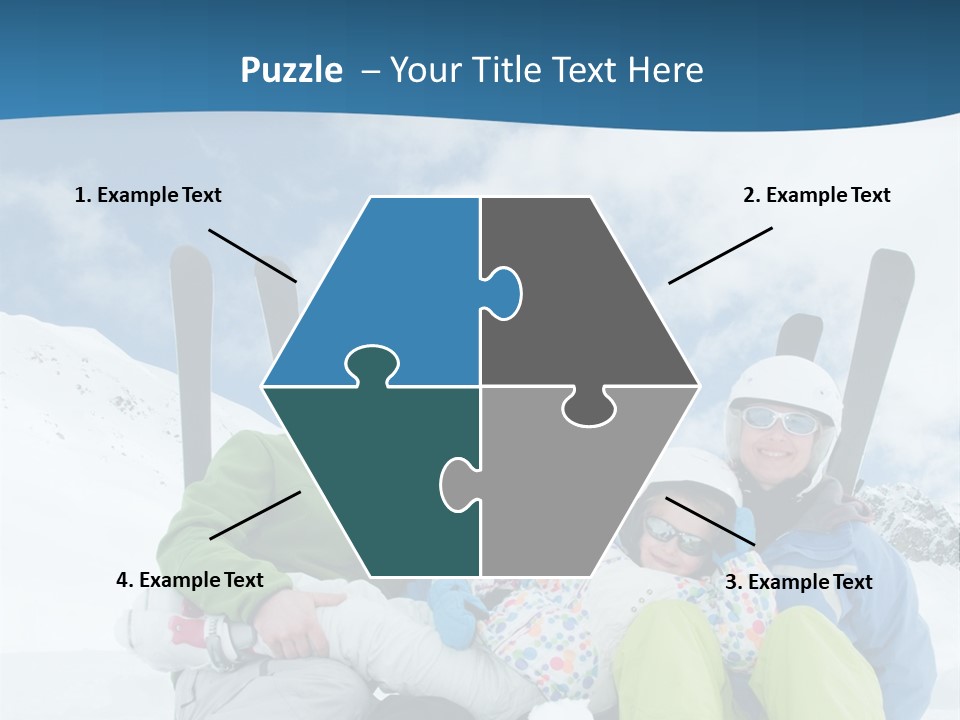 Cold Sun Woman PowerPoint Template