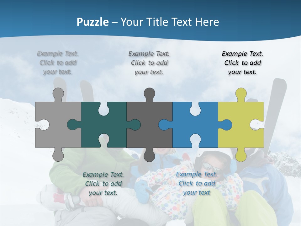 Cold Sun Woman PowerPoint Template