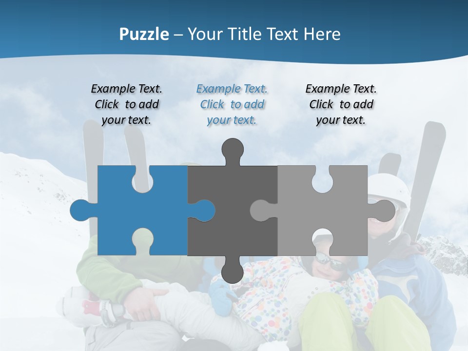 Cold Sun Woman PowerPoint Template