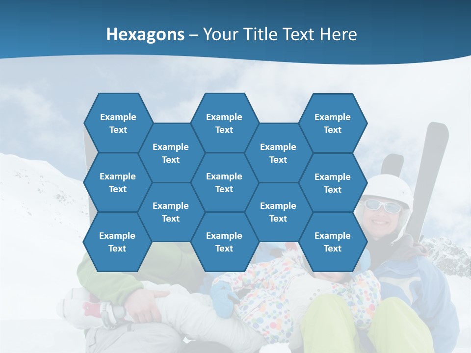 Cold Sun Woman PowerPoint Template