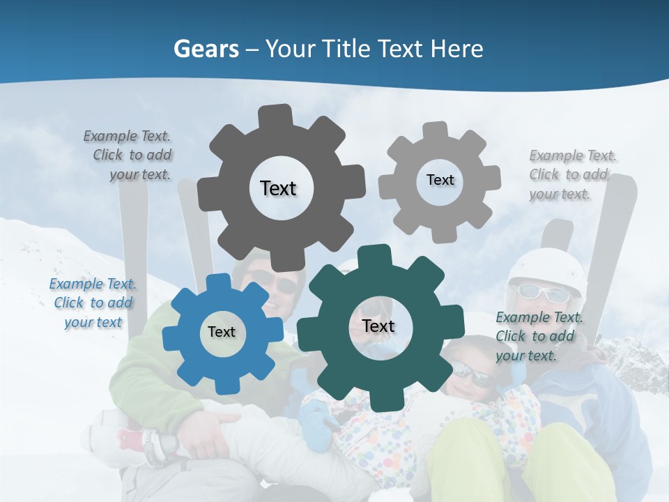 Cold Sun Woman PowerPoint Template