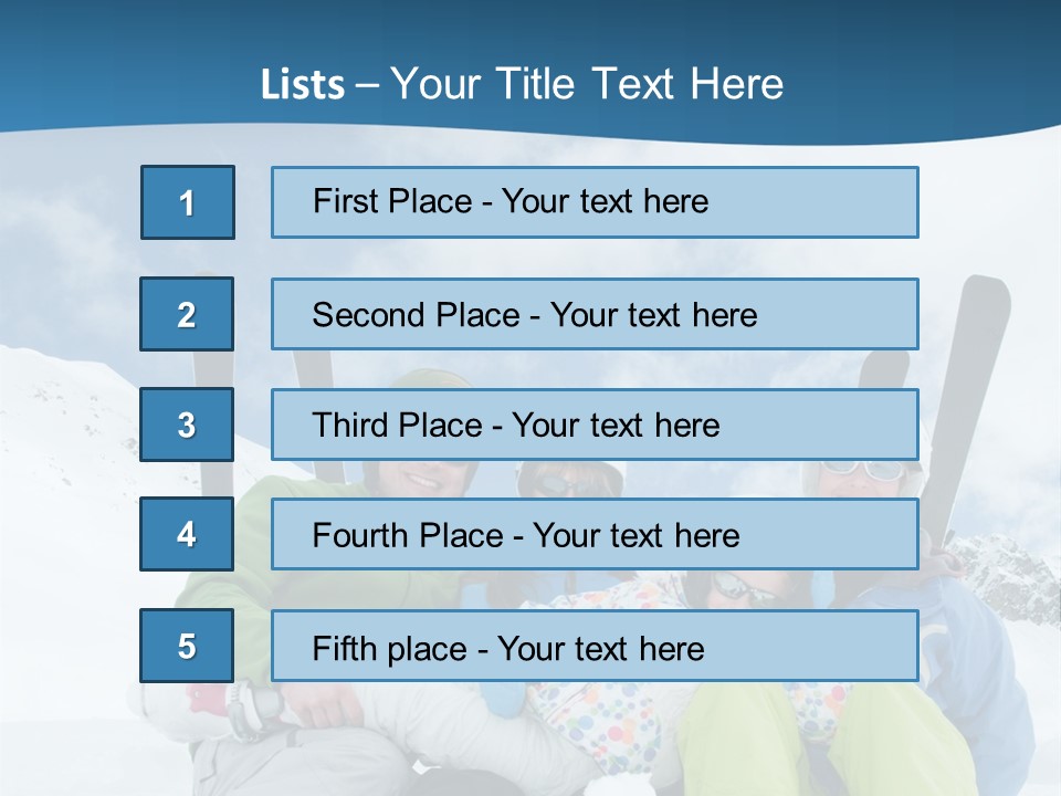 Cold Sun Woman PowerPoint Template